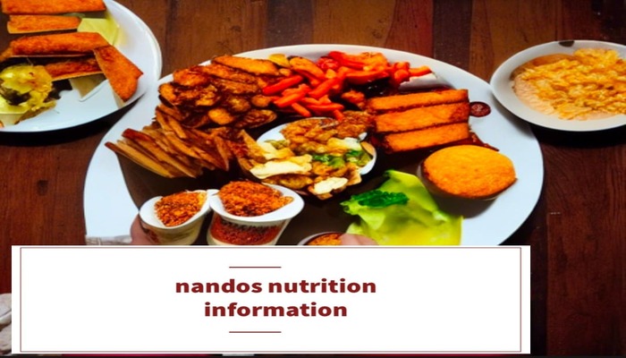 nandos nutritional information