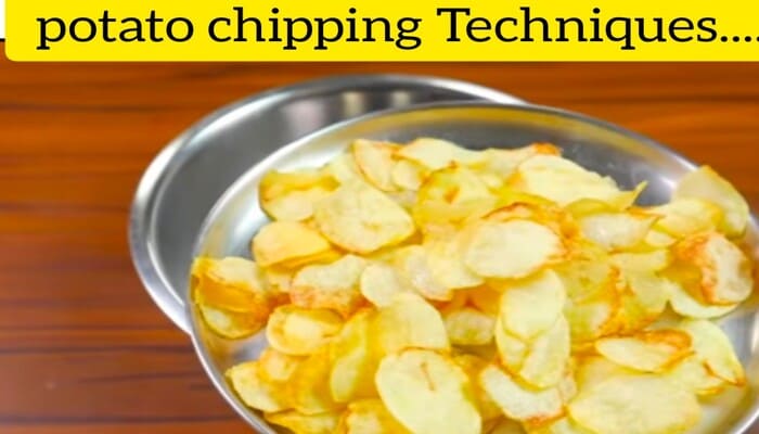 potato chipping